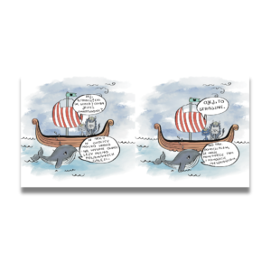 wartościowa przygodowa książka dla dzieci Rawawik i wyprawa wikingów. Tata i syn