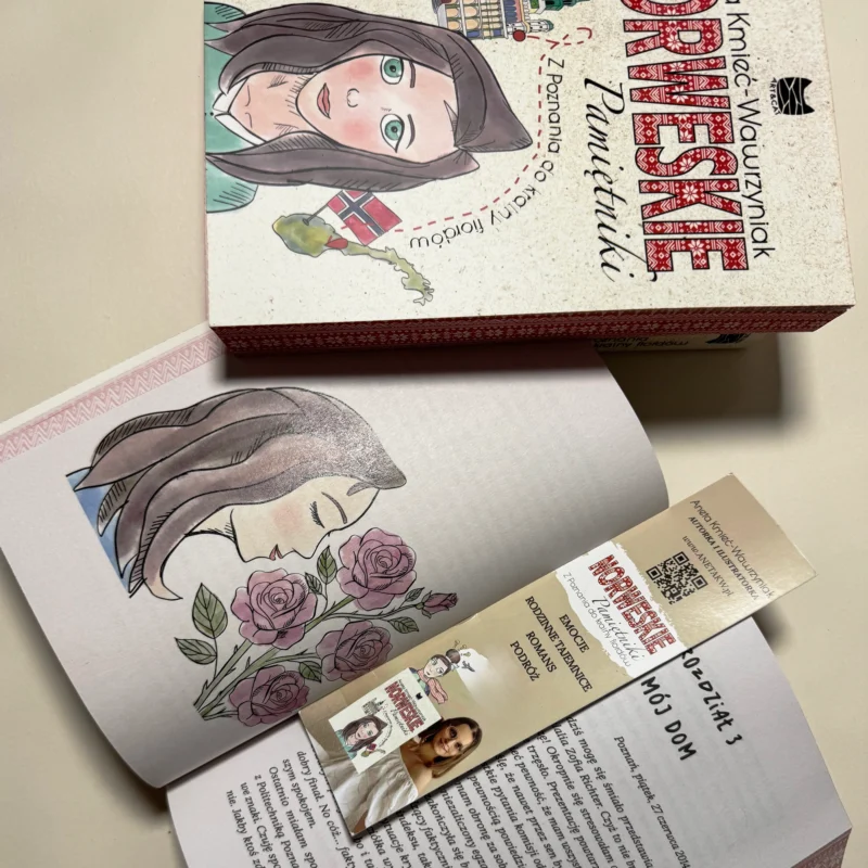 Norweskie Pamiętniki, powieść obyczajowa, Aneta Kmieć-Wawrzyniak