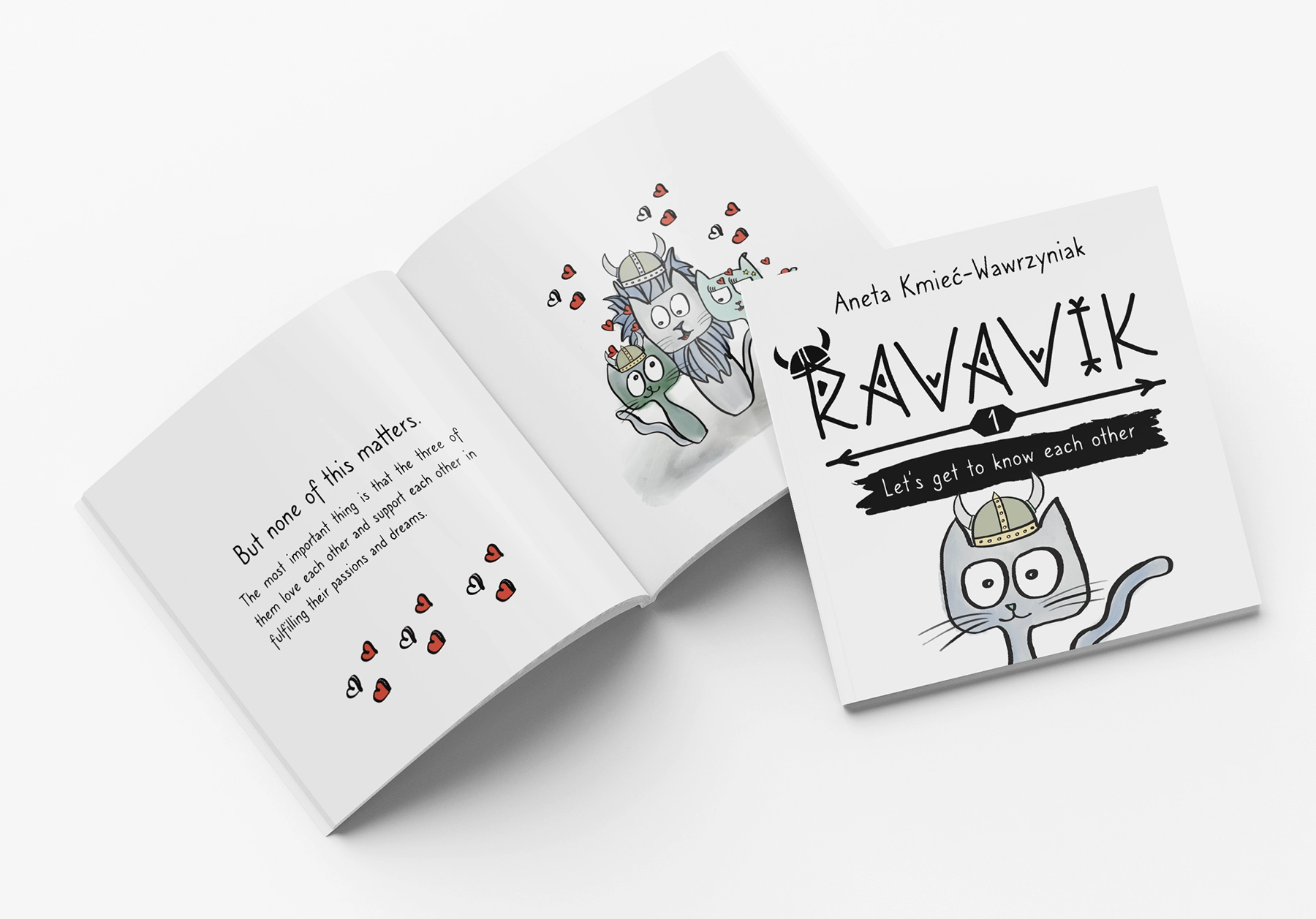 Volume 1 "Ravavik. Let’s get to know each other" - wartościowe książki po angielsku dla dzieci | english books for children - obrazek 2