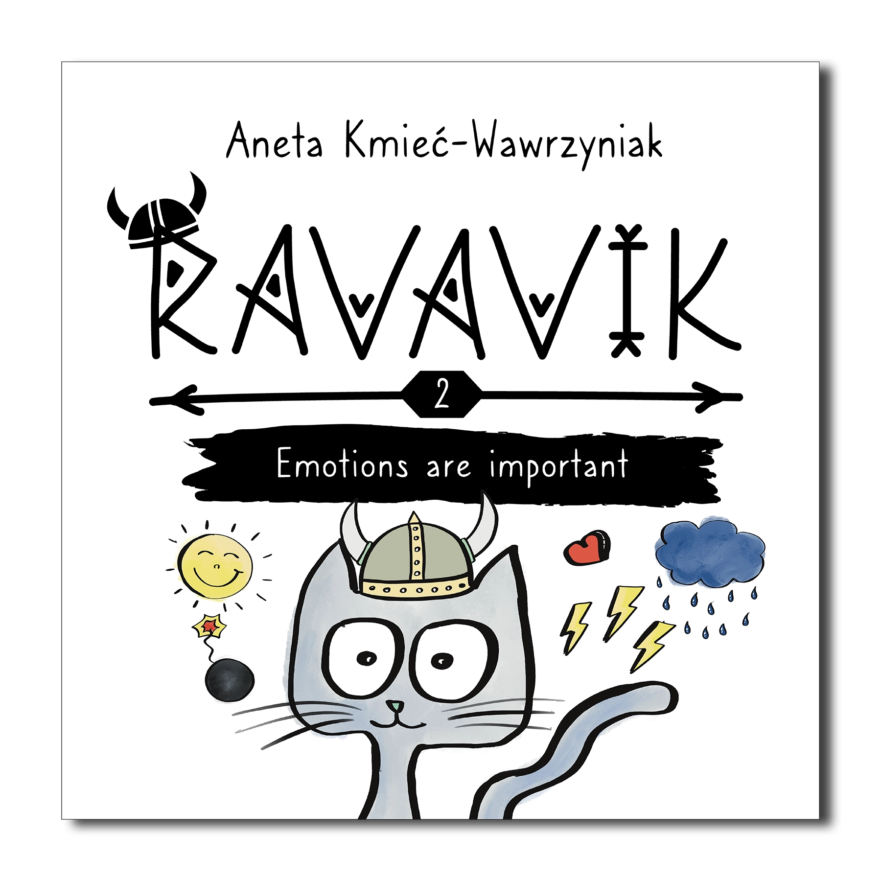 Volume 2 "Ravavik. Emotions are important" - wartościowe książki po angielsku dla dzieci | english books for children