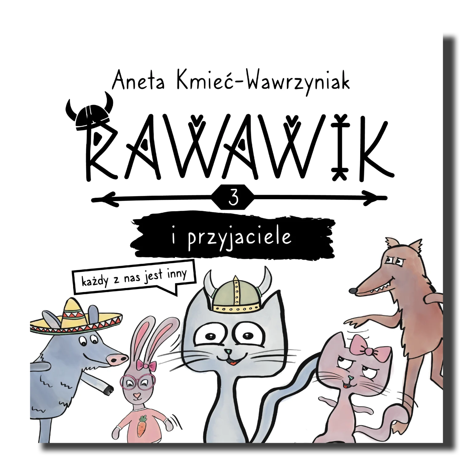 książka dla dzieci Rawawik i przyjaciele
