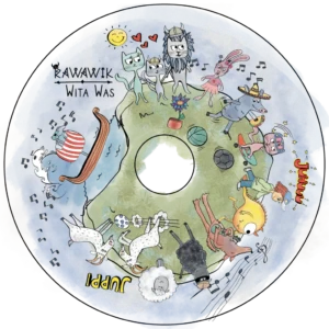 Alternative view of Płyta z muzyką dla dzieci. Rawawik Wita Was