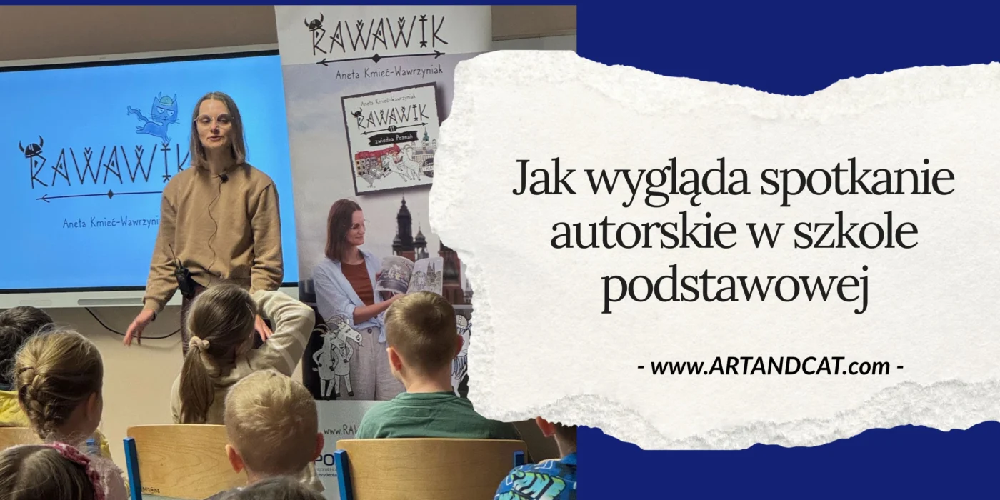 Jak wygląda spotkanie autorskie w szkole podstawowej