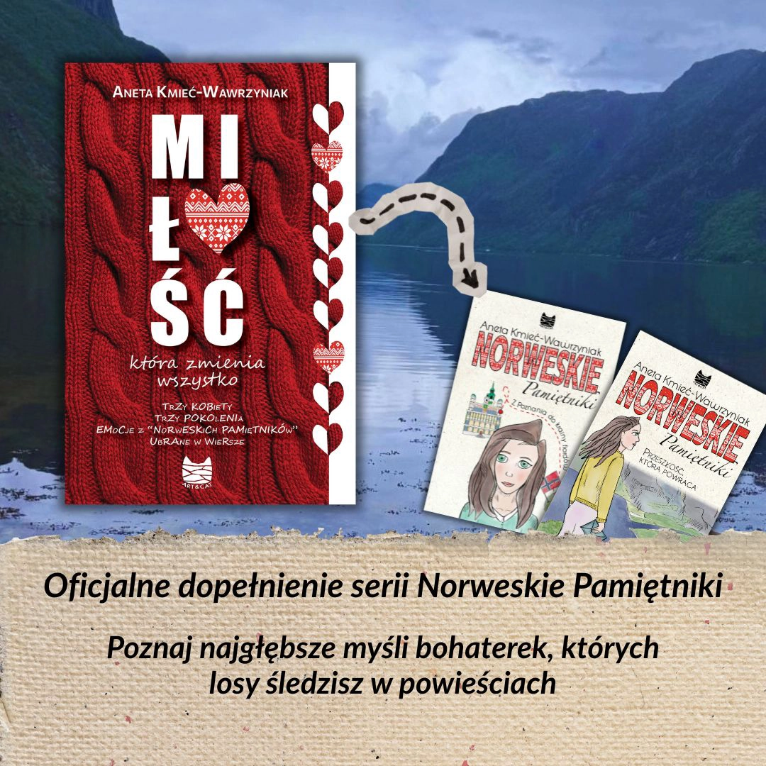 Miłość, która zmienia wszystko – Aneta Kmieć-Wawrzyniak | Tomik poezji („Norweskie Pamiętniki”) - obrazek 3