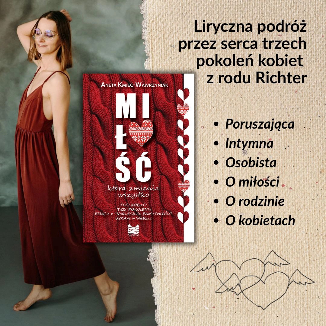Miłość, która zmienia wszystko – Aneta Kmieć-Wawrzyniak | Tomik poezji („Norweskie Pamiętniki”) - obrazek 4